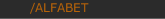 /ALFABET